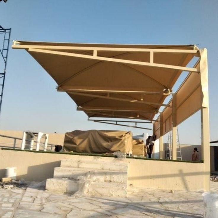 مظلات مواقف