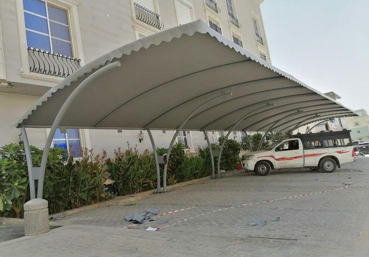 مظلات مواقف سيارات مكة