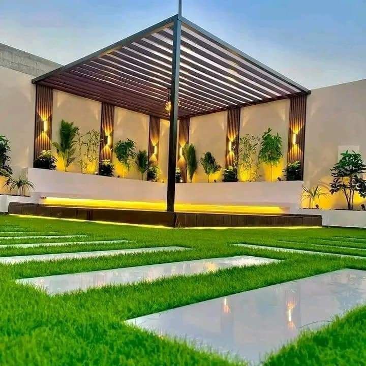 تنسيق حدائق مودرن