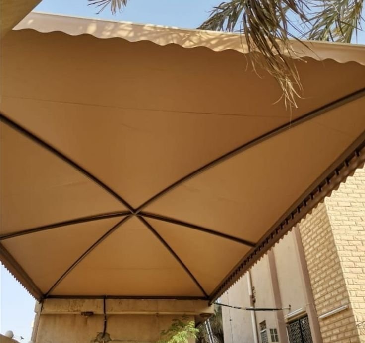 مظلات خارجية قماش مكة