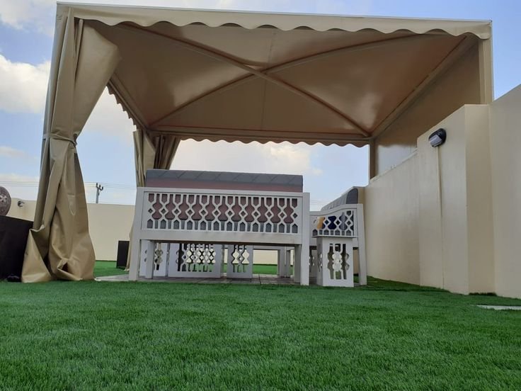 مظلات خارجية قماش مكة