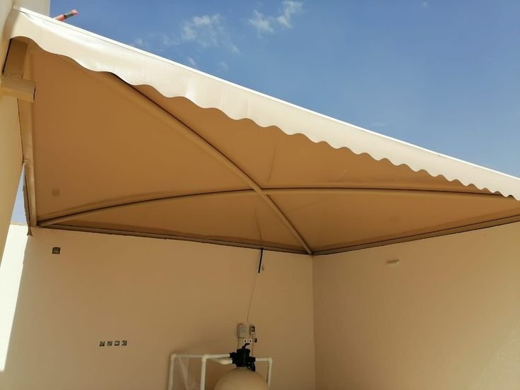 تفصيل مظلات منازل مكة