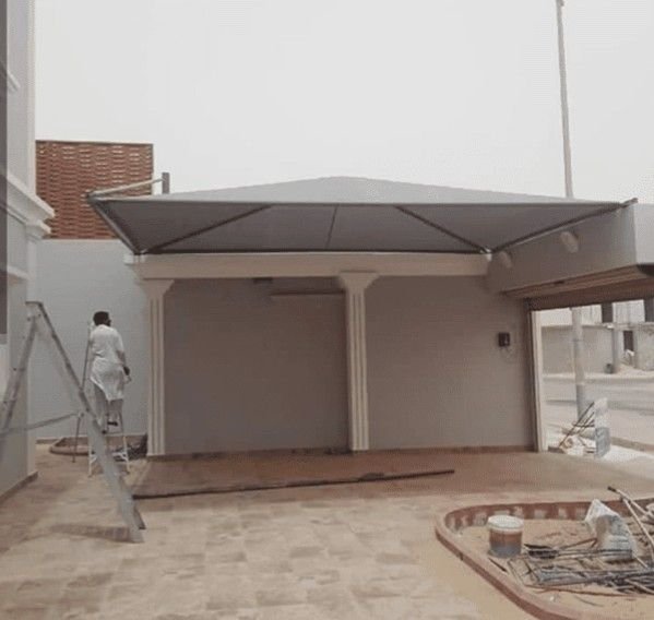 تفصيل مظلات منازل مكة