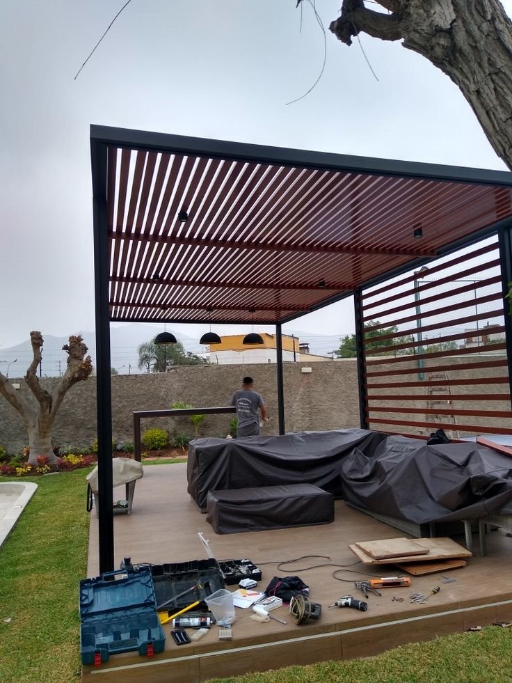 برجولات خارجية