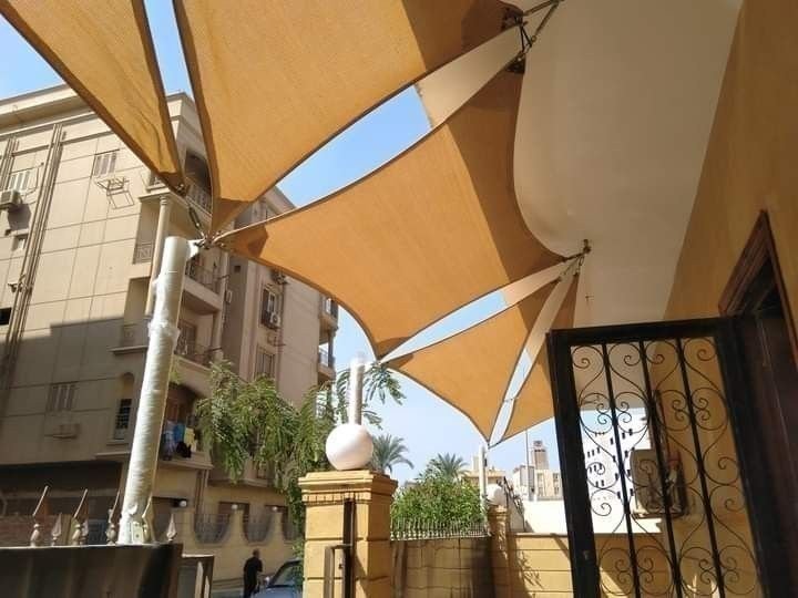 مظلات شد إنشائي مكة