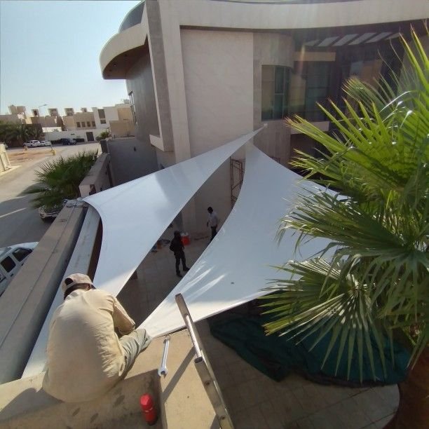 مظلات شد إنشائي مكة 