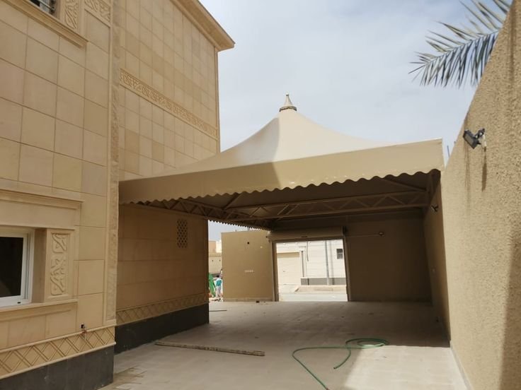 مظلات خارجية قماش مكة