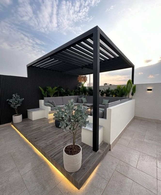 مظلات اسطح فلل مكة