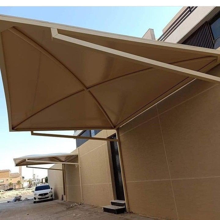 تنفيذ مظلات سيارات