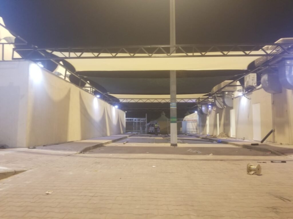 تركيب مظلات منى
