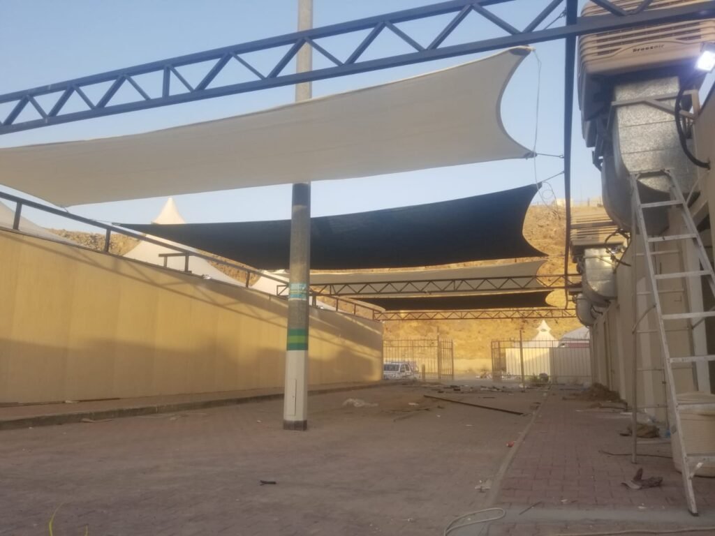 تصميم مظلات الحج
