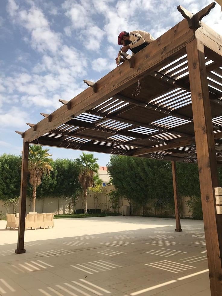 مميزات تنفيذ البرجولات الخشبية الحديثة