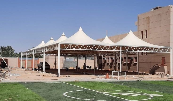  مظلات ساحات خارجية مدارس مكة