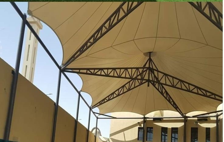  تركيب مظلات مدارس حي العوالي مكة