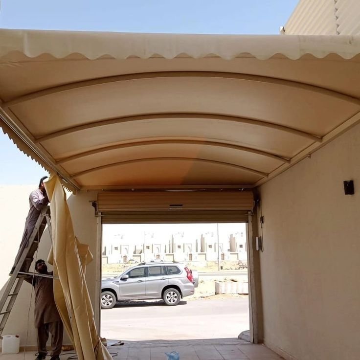 أسعار مظلات السيارات في حي الزاهر