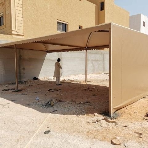 مظلات سيارات حديثة مكة