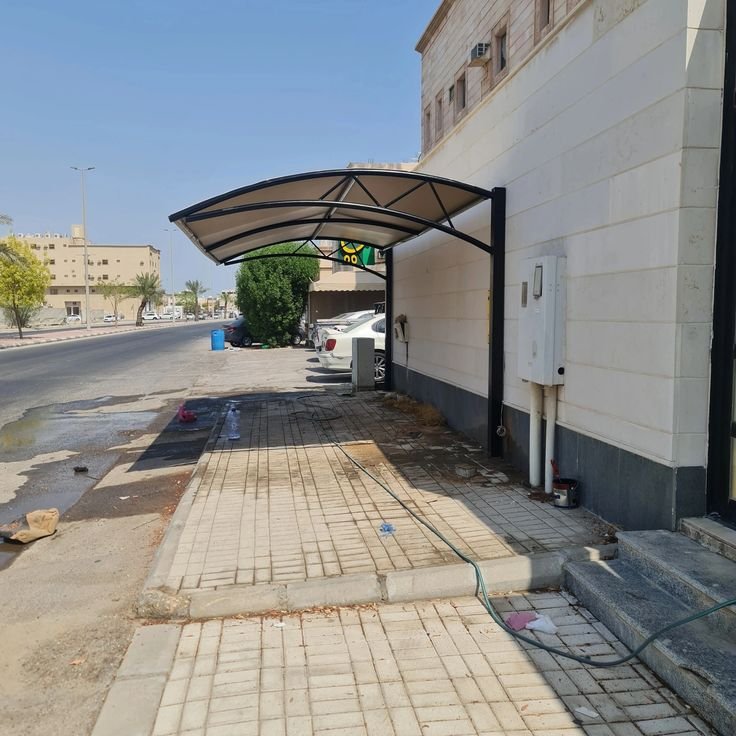 مظلات سيارات للمجمعات مكة
