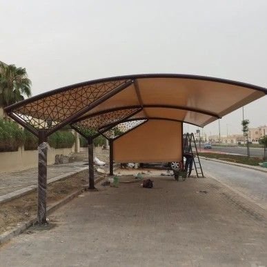 مظلات سيارات قوية التحمل مكة